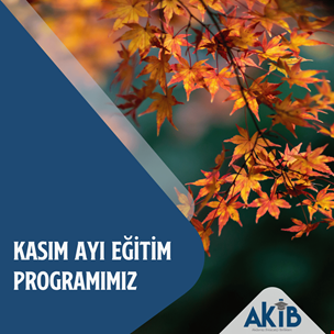 Kasım Ayı Eğitim Takvimi